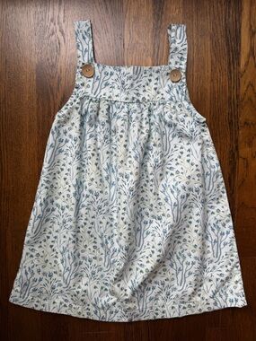 Hannah Kate Blue & Green Floral Print Dress 6